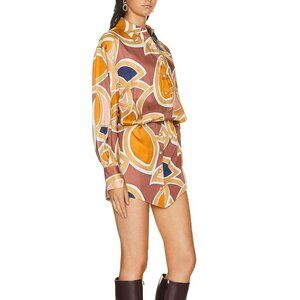 Alexis, Alessandro Dress, Abstract Maroon, M